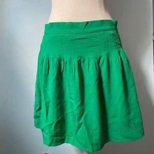 Gap Kelly Green Flowy Skirt